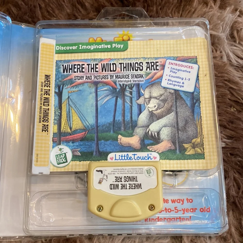LeapFrog LittleTouch Where the Wild Things Are Book Audio Insert Case